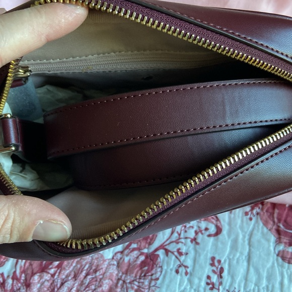 Kate Spade Spade Flower Coated Canvas Infinite Medium Crossbody Pink Multi NWT - Picture 5 of 14